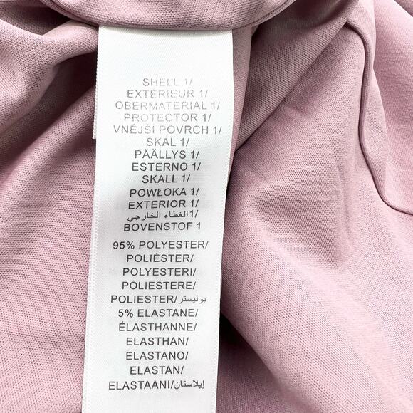 NEW Adrianna Papell Womens 12 Slip Crepe Column Maxi Dress Dusty Pink Rose $139 - Picture 9 of 12